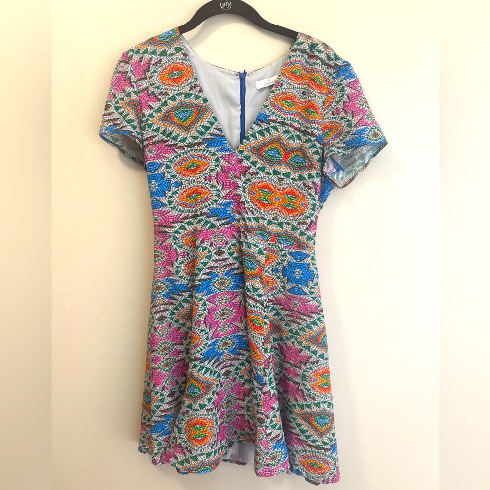 Lovers and Friends Revolve Cassidy Mosaic Dress - Picture 3 of 7